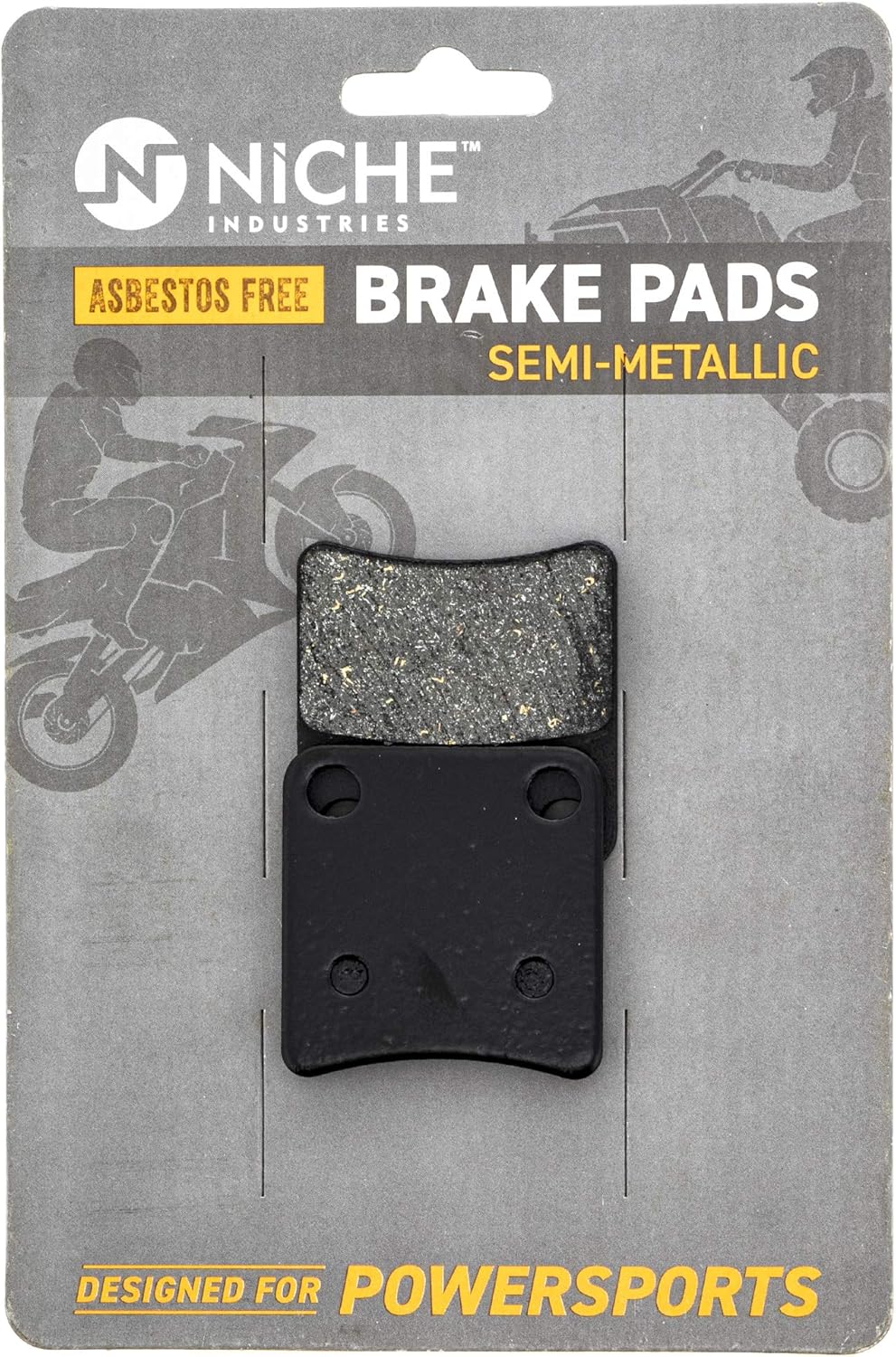 Semi-Metallic Brake Pad Set Pack of 2 G6765