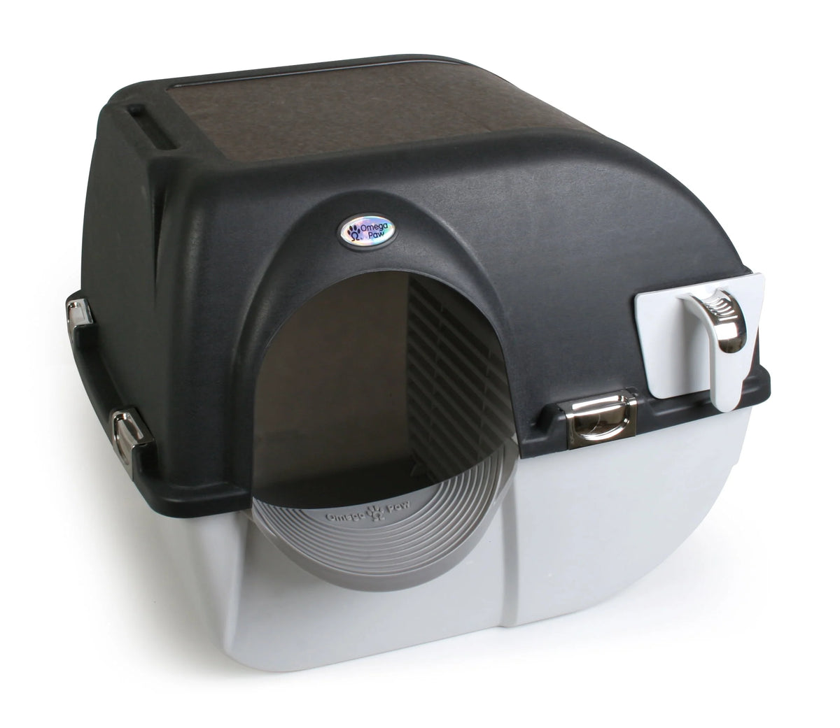 Black Self-Cleaning Litter Box C97201