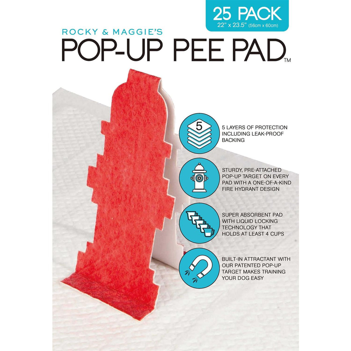 Pop-Up Pee Pad for Dogs V129