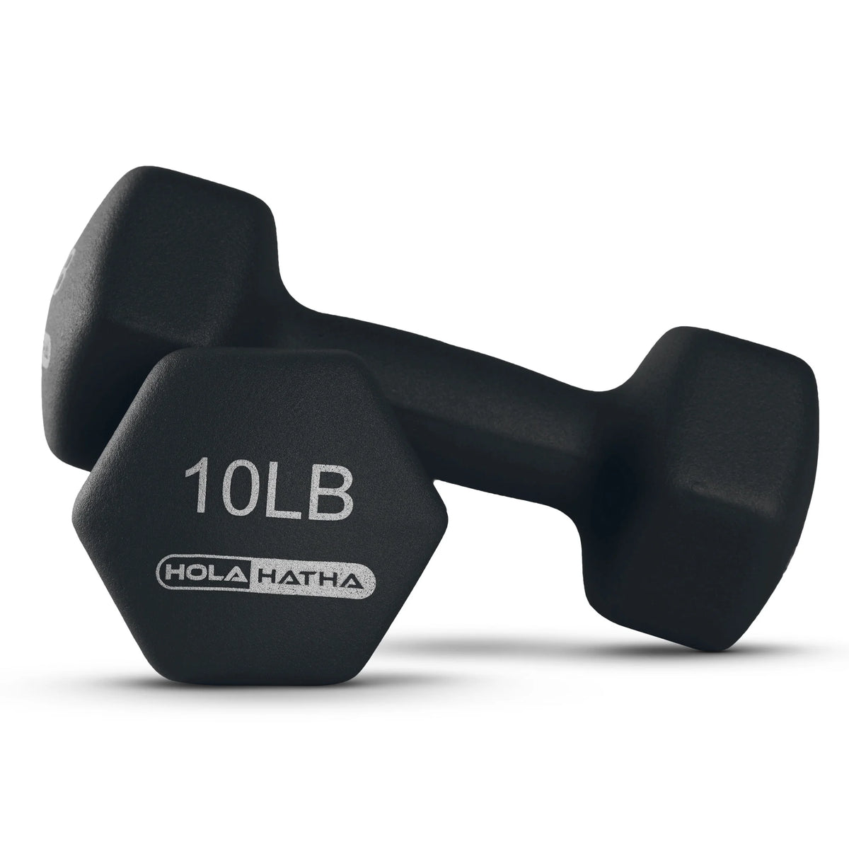 5, 10, and 15 lb Neoprene Dumbbell Set & Rack N3407