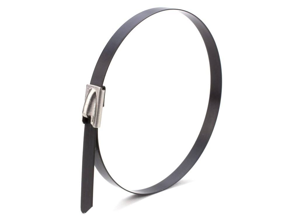 12 inch Plastic Coated 316 Stainless Steel Cable Tie O671
