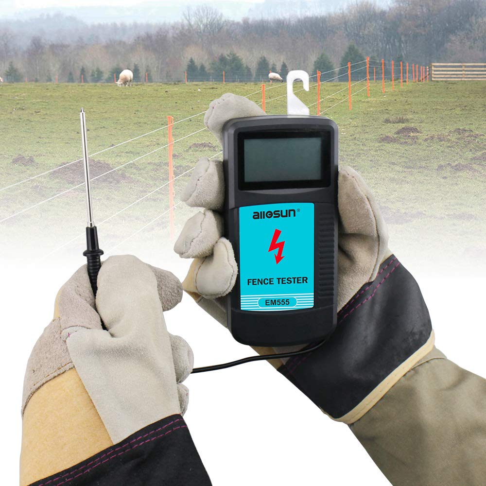 Digital Electrical Fence Voltage Tester 300-9900V L798278