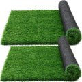 2 Pcs Artificial Grass, 52" x 26" x 1.57" Dog Pee Pads, Large Dog Potty Training Rug with Drainage Holes A4963