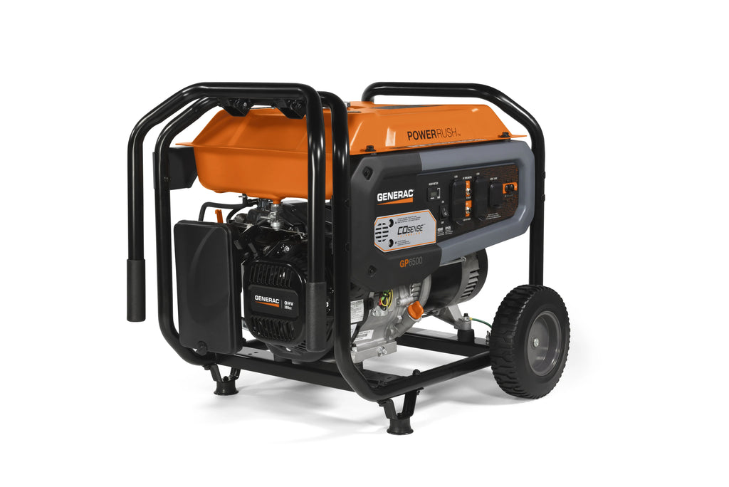 6500 Watt Gas Powered Portable Generator with Cord P742873