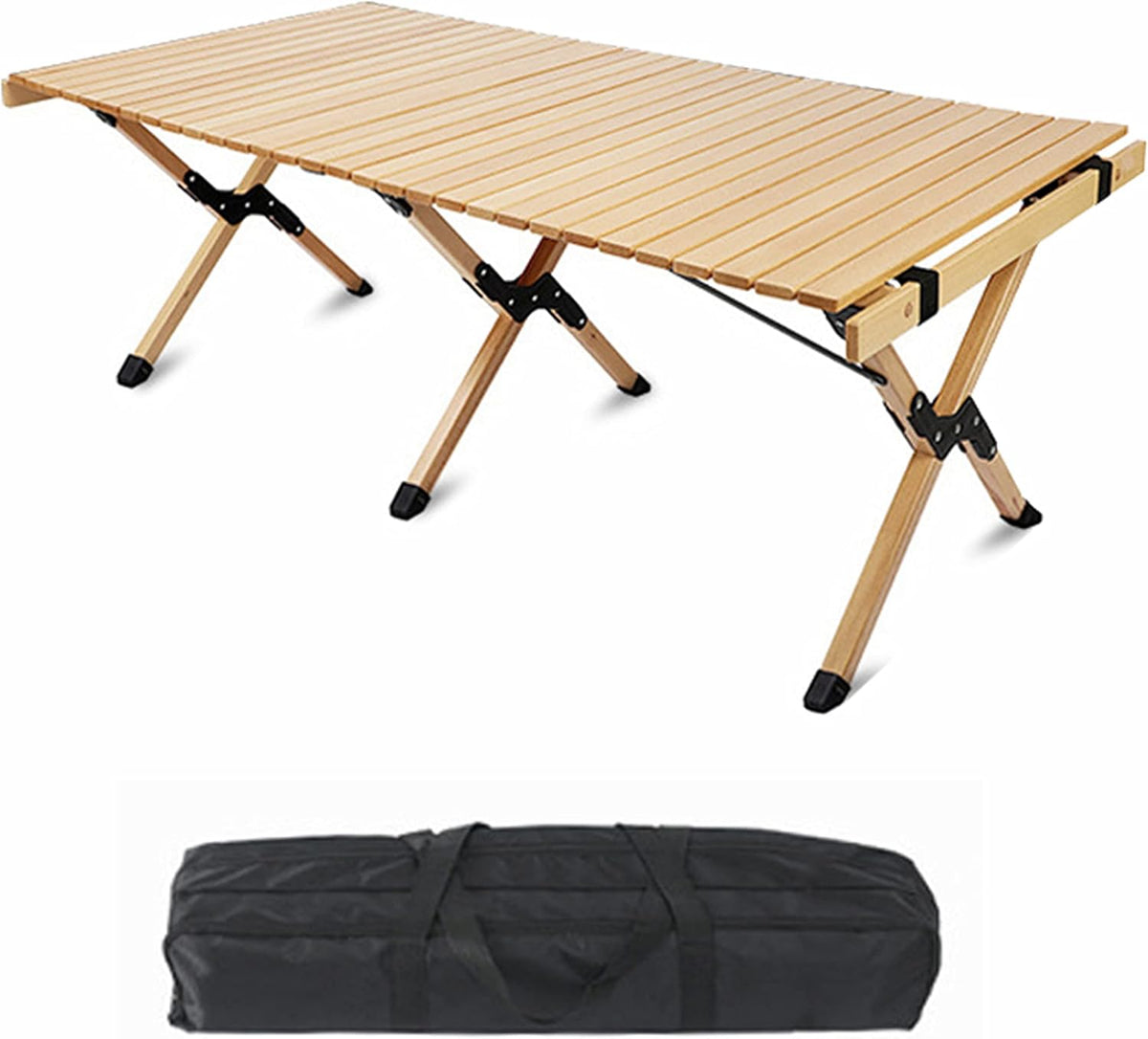 White 6 Foot Foldable Plastic Table with Handle K947