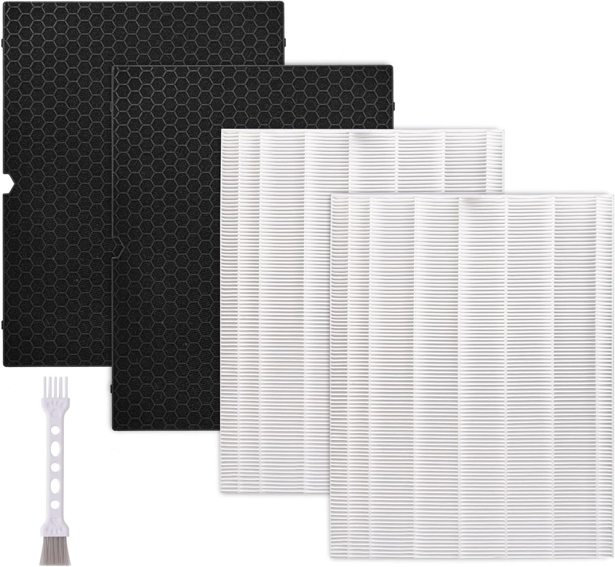 2 Pack True HEPA Filters + 2 Pack Activated Carbon Pre-Filters I513