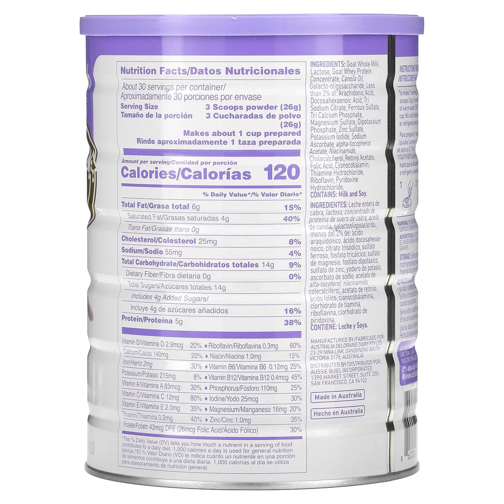 Goat Milk-Based Toddler Formula 28.2 oz O480