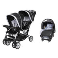 Sit N Stand Double Stroller Travel System with Infant Car Seat A976542