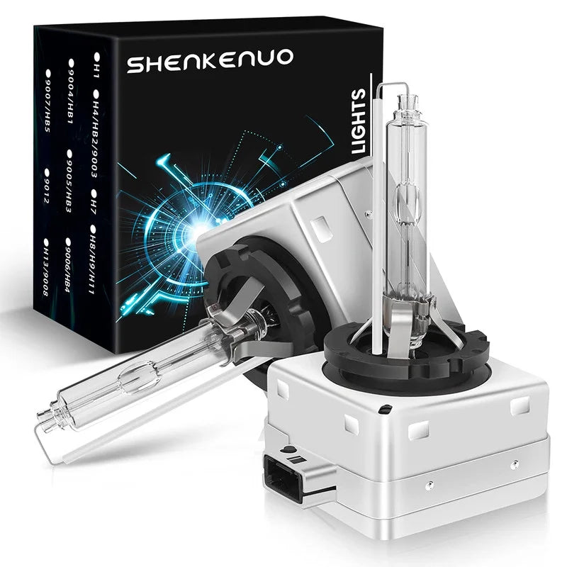 6000K White HID Xenon Headlight Bulbs 2pcs E759725
