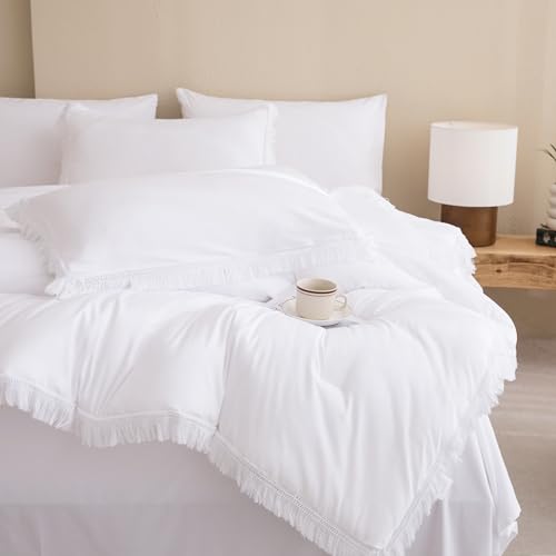 Beige Full Size 7 Piece Comforter Set with Sheets V53255