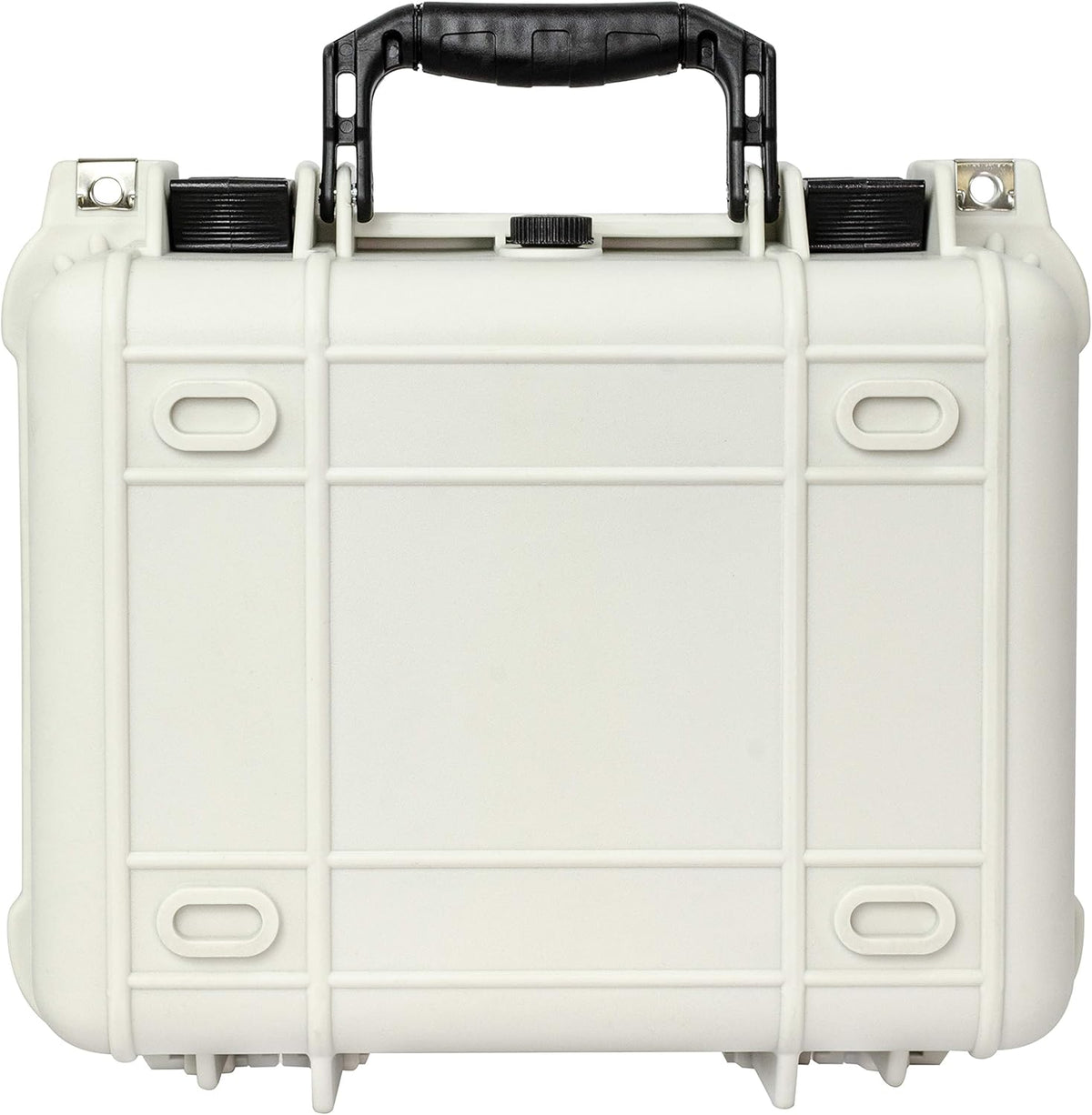 Water & Shock Proof Hard Camera Case with Foam TSA Approved Polar White O5453