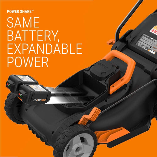 20V Power Share Lawn Mower and Grass Trimmer L306