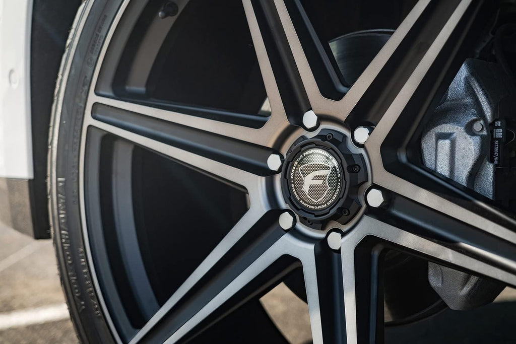 Satin Black Machined 24x10 Wheel D1761