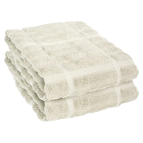 100% Cotton 17"x30" Black Kitchen Towel I88785