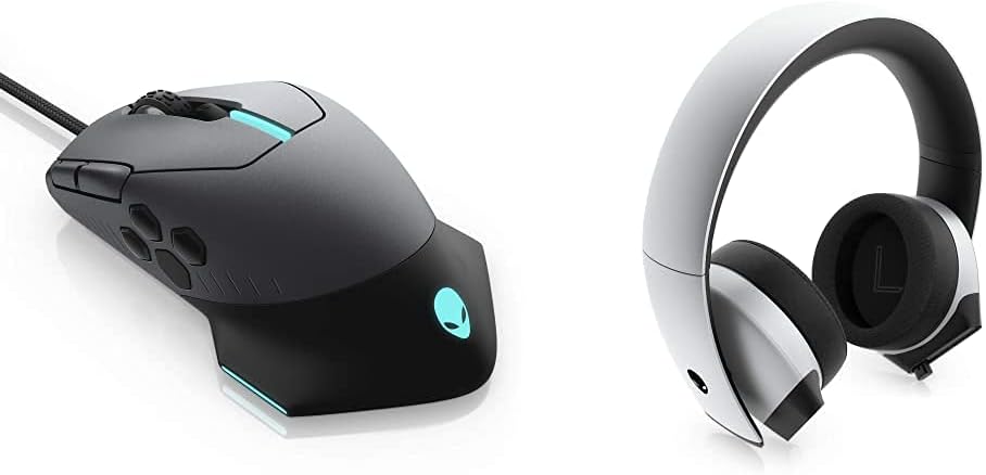 Wired/Wireless Gaming Mouse with 16000 DPI Optical Sensor and 350 Hour Rechargeable Battery O24211