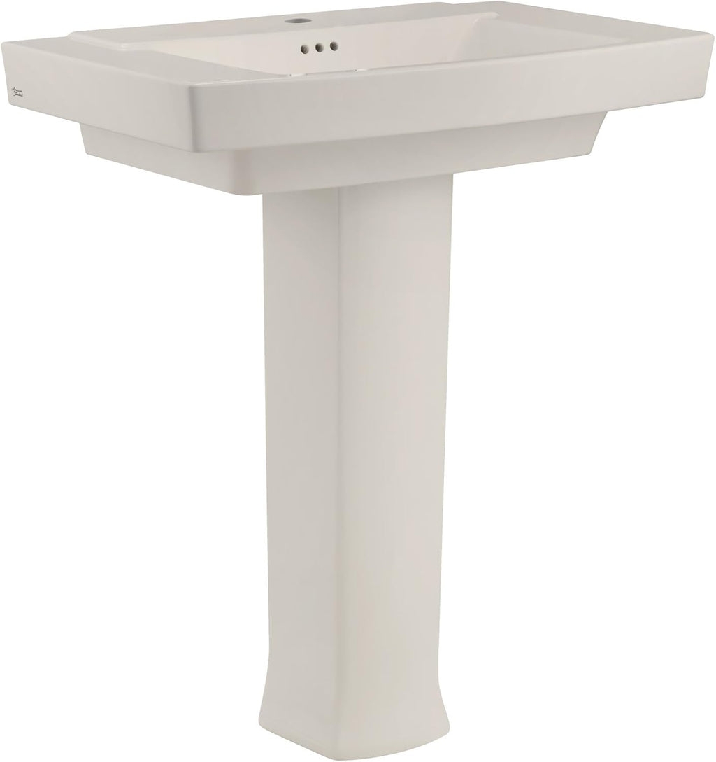 White Pedestal Sink U642386