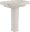 White Pedestal Sink U642386