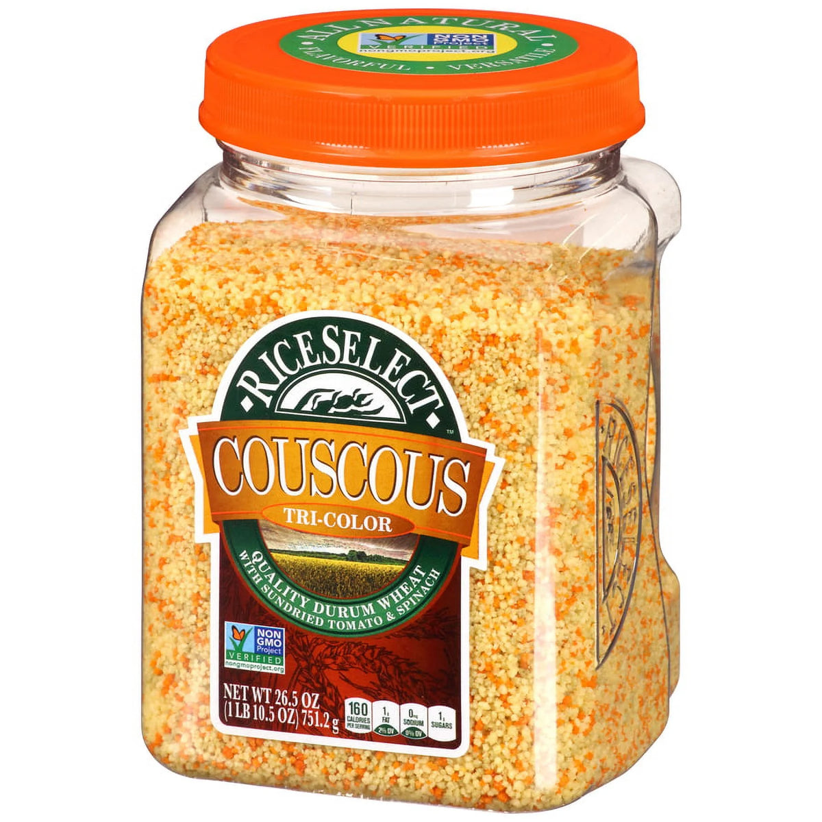 Tri-Color Couscous - Case of 4 - 26.5 oz. L2070