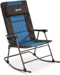 Oversized Rocking Camp Chair 500-lb. Capacity Blue/Black R299