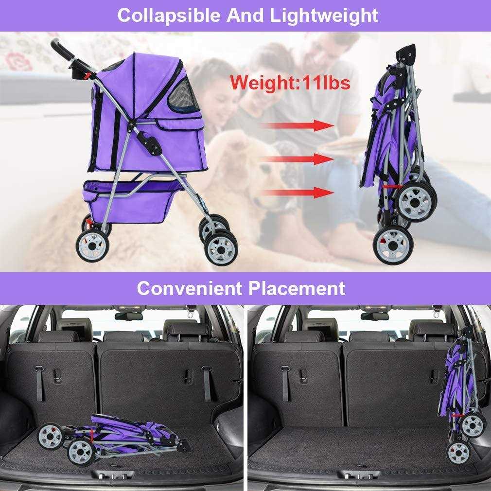 Pet Stroller Folding Carrier Z98931