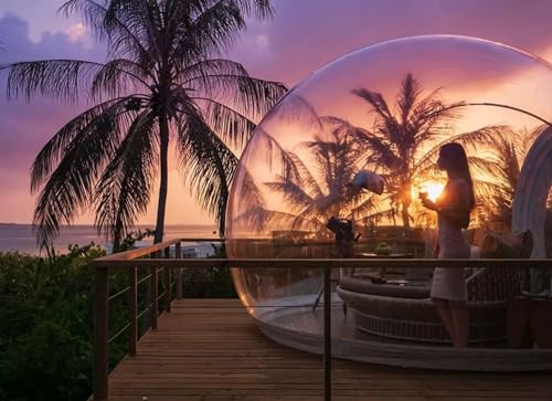 Transparent Inflatable Dome Camping Tent D7901