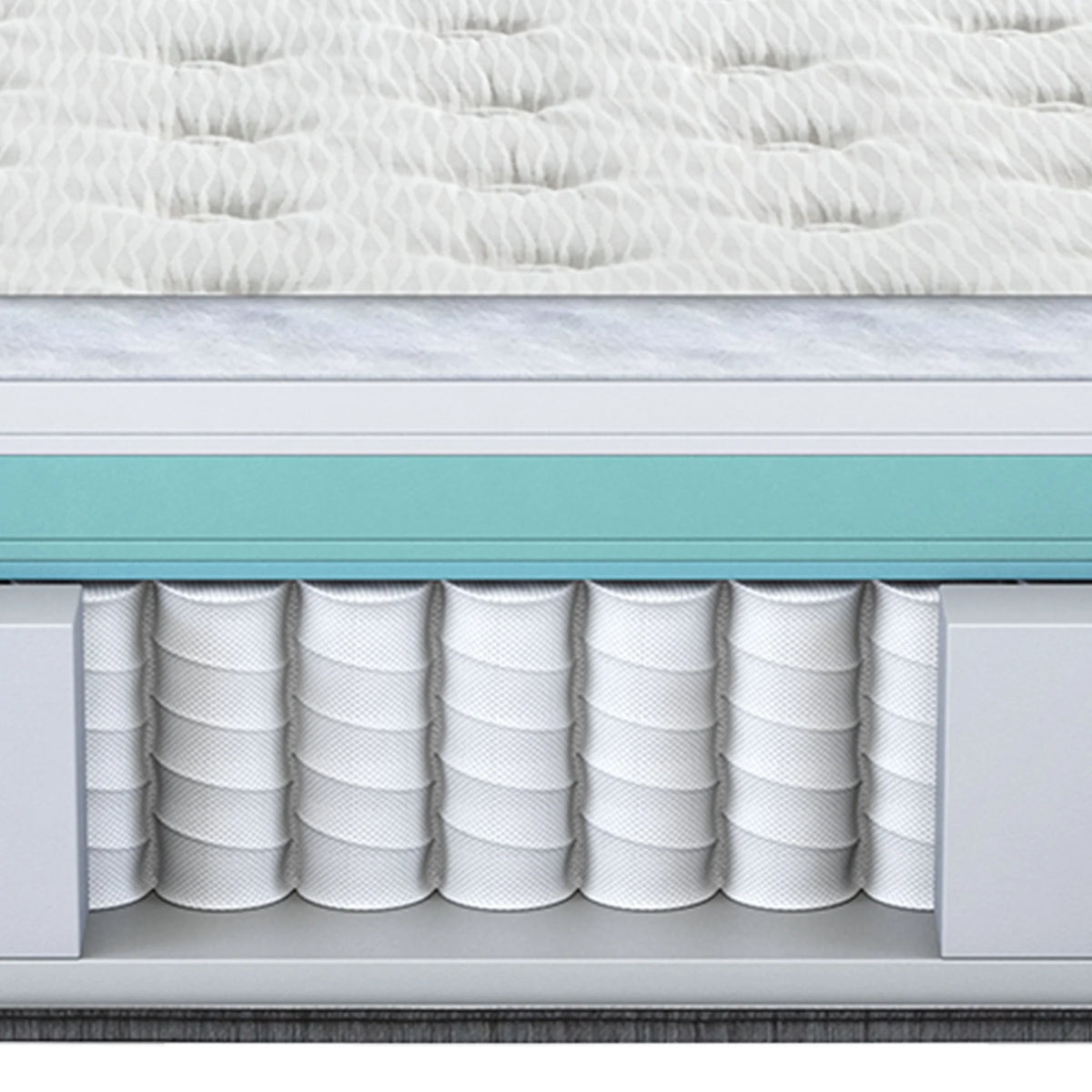 13.75 Medium Pillow Top Queen Innerspring Mattress Set V916658