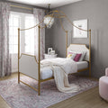Metallic Canopy Bed X508