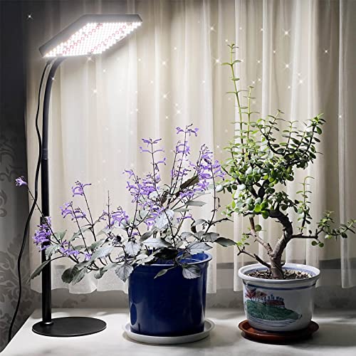 Tripod Stand Grow Light with Timer, 208PCS LEDs, 24"-64" Height Adjustable M33765