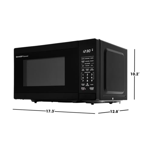 Compact Oven with Removable 10" Carousel Turntable, 700 Watt Countertop Microwave, White Z720907