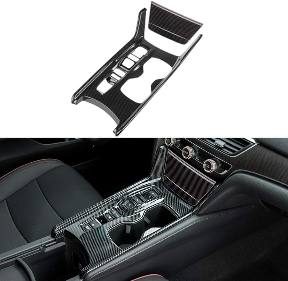 ABS Carbon Fiber Console Gear Shift Panel Cover Trim M23001