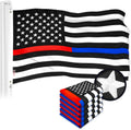 2x3 FT Embroidered U.S. American Flag with Brass Grommets F452