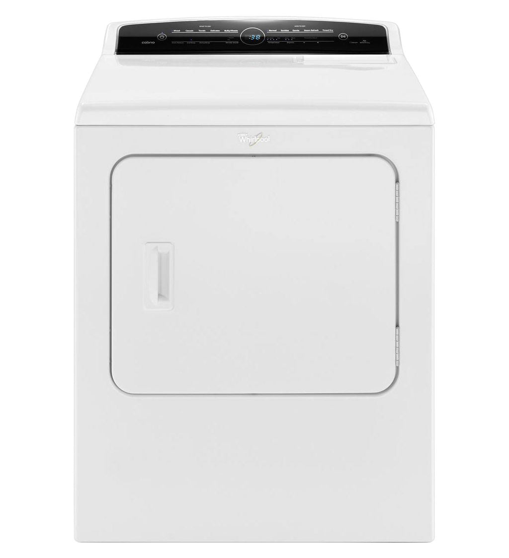 White Front-Loading Gas Dryer D85236