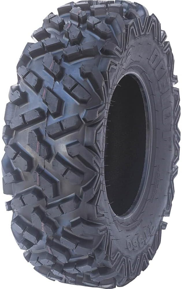 25x8x12 UTV Tires All-Terrain Tire 6-Ply Bias Non-Directional Aggressive Tread A748221