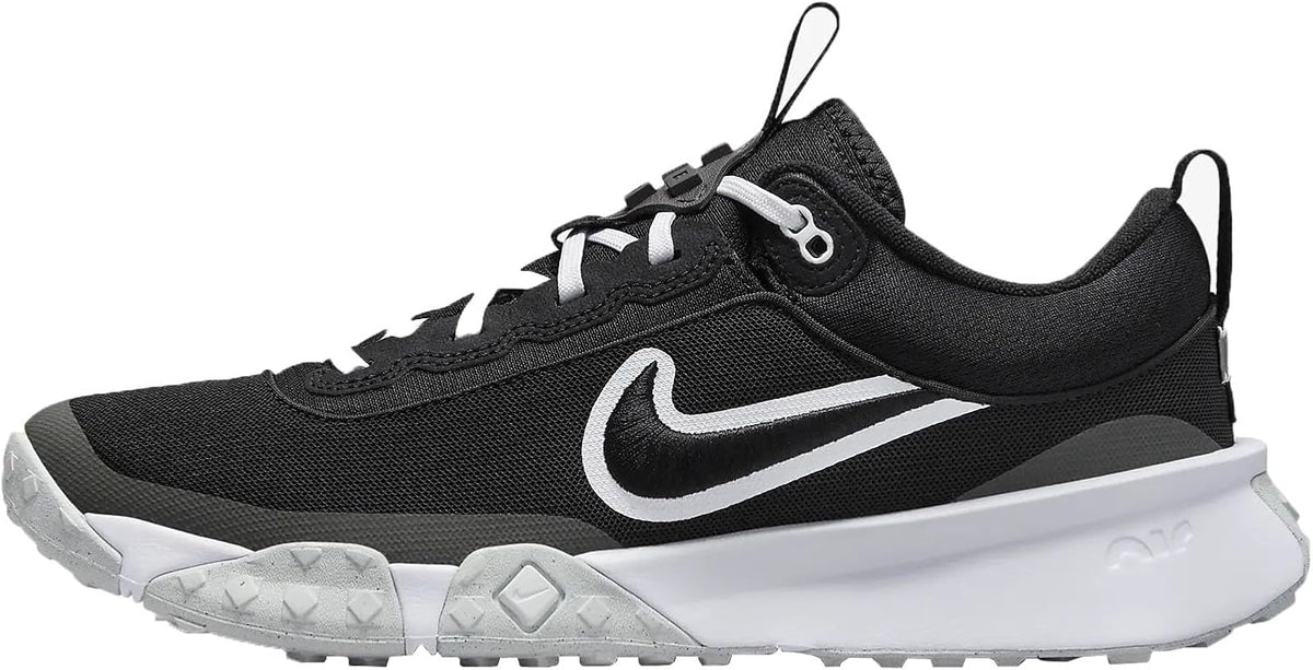 Black Iron Grey Pure Platinum White Men's Baseball Shoes I406
