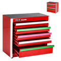 Mini Red Steel Tool Box with 5 Drawer S1751
