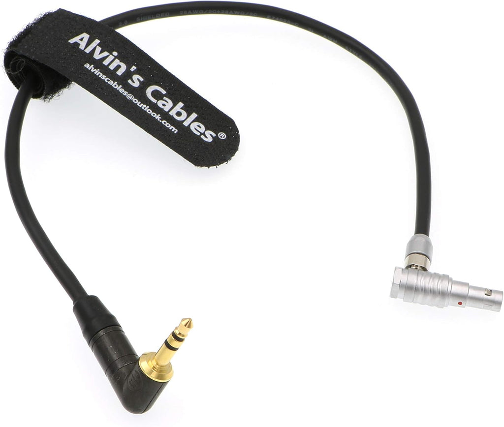 Right Angle 5 Pin Male to 3.5mm TRS Audio Cable 20 Inches Pack of 2 J686