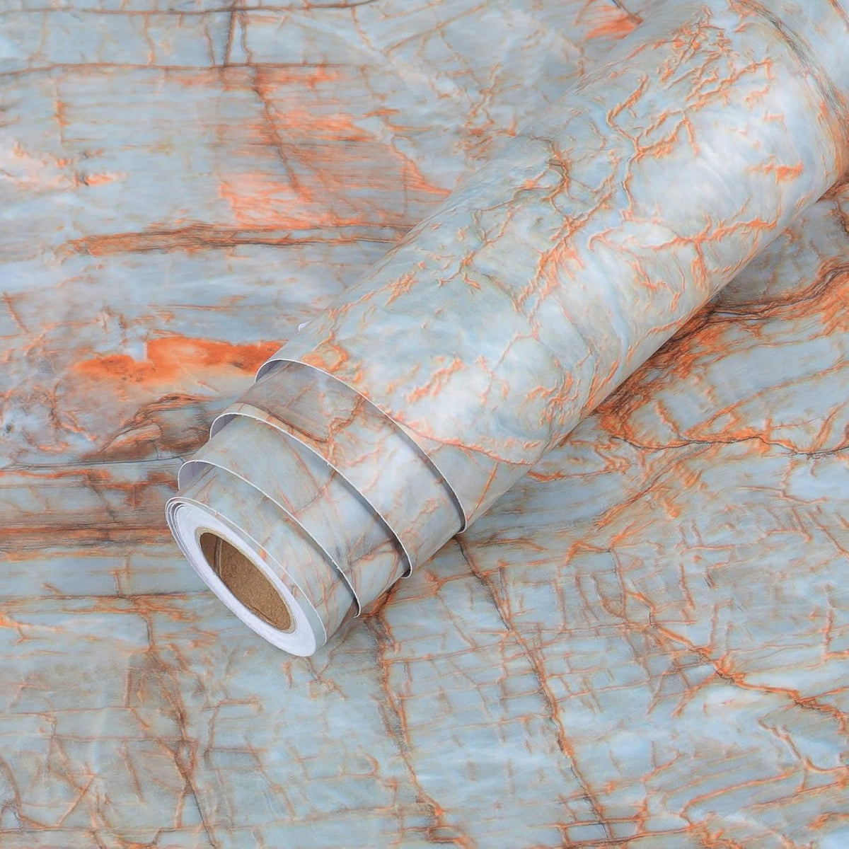 160 x 36 Inch Taupe Marble Peel and Stick Contact Paper F3118