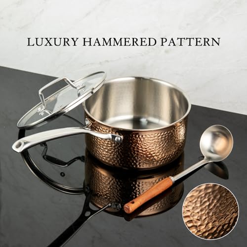 5 Piece Heavy Duty Stainless Steel Cookware Set J164