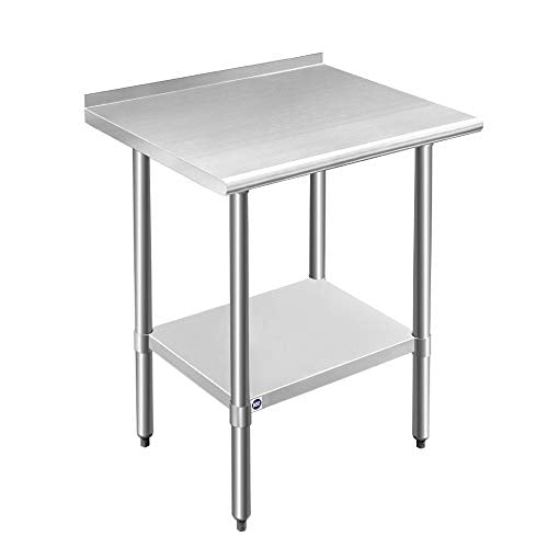 Stainless Steel Single Bowl Utility Sink, 21.5” x 24” x 49.2”, Silver K670