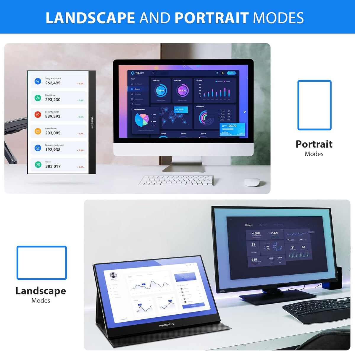 17.3 Full HD 1920x1080P IPS Portable Monitor B399