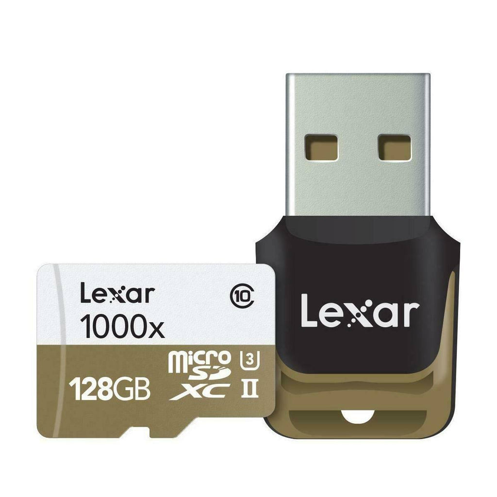 128 GB MicroSDXC Memory Card with Card Reader J596979
