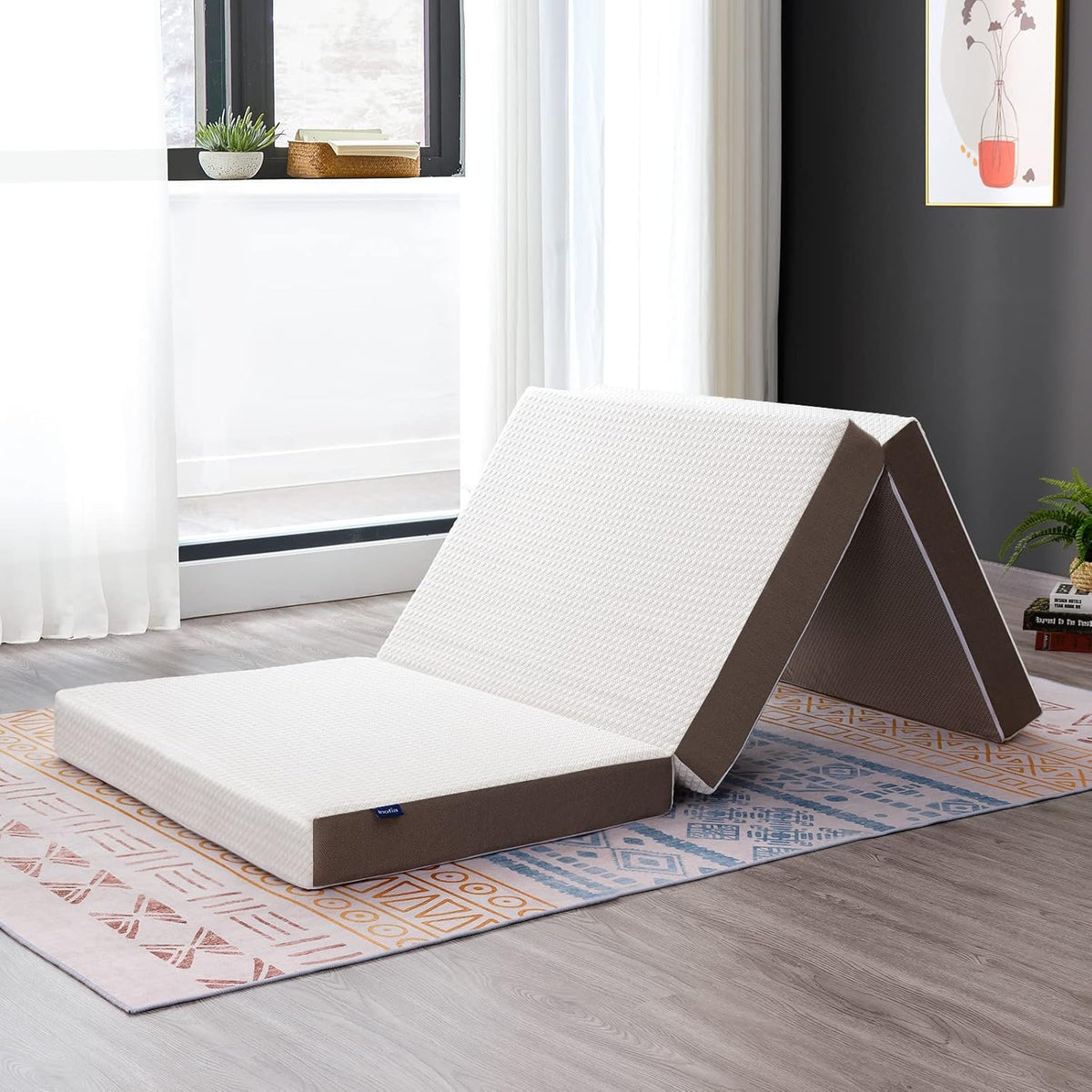 4-Inch Tri-fold Memory Foam Mattress X471