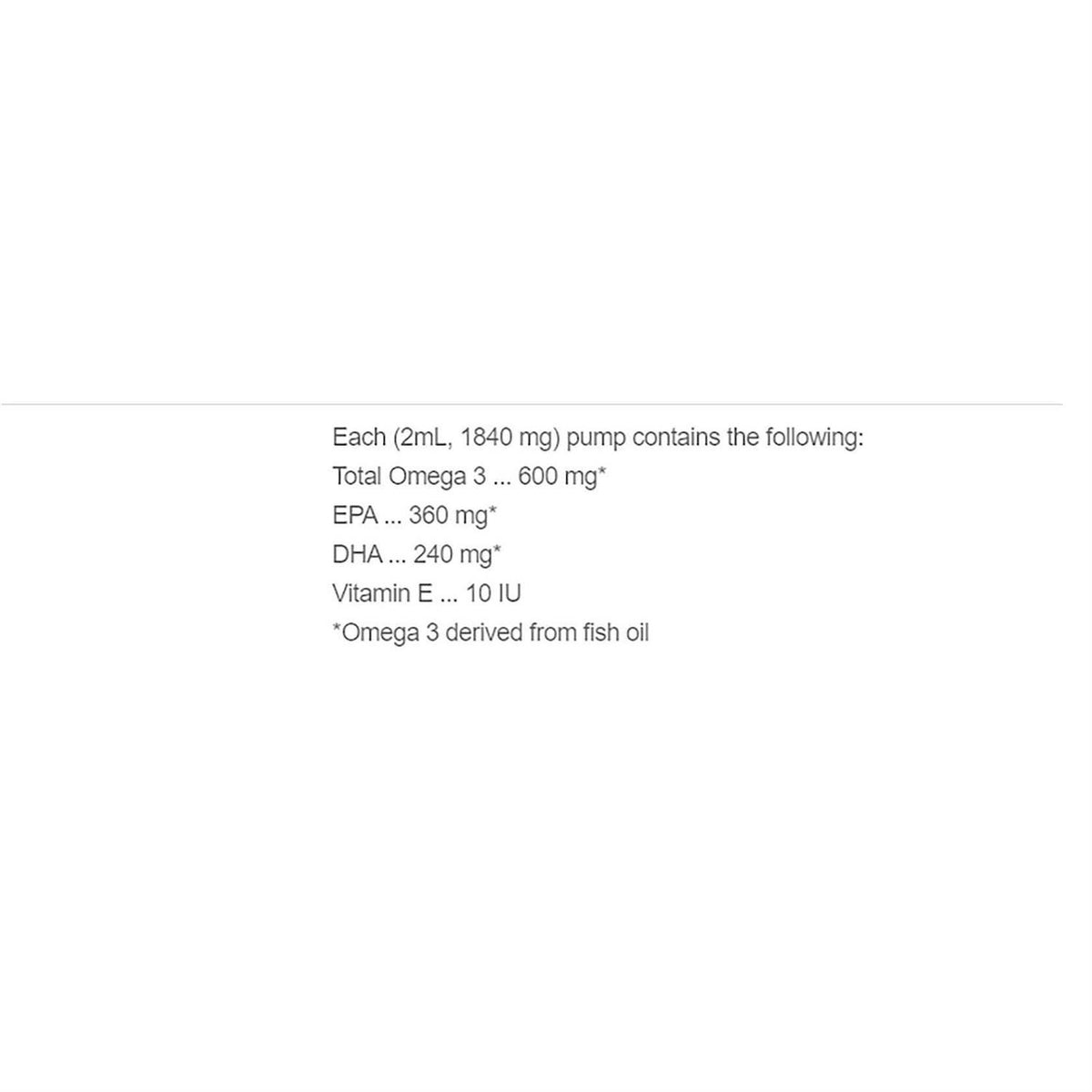Omega 3 Liquid D8769
