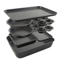 8 Piece Nonstick Carbon Steel Baking Pan Set X606