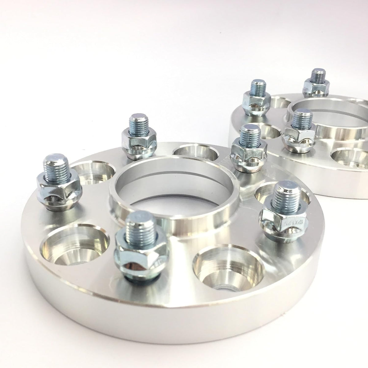 2 Pieces 20mm Hub Centric Wheel Adapters 5x114.3 to 5x100 67.1 to 54.1mm Center Bore 12x1.5 Thread Pitch N406528