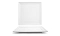 10.75 inch Spiral Square Plate, 6 per Case Y72625