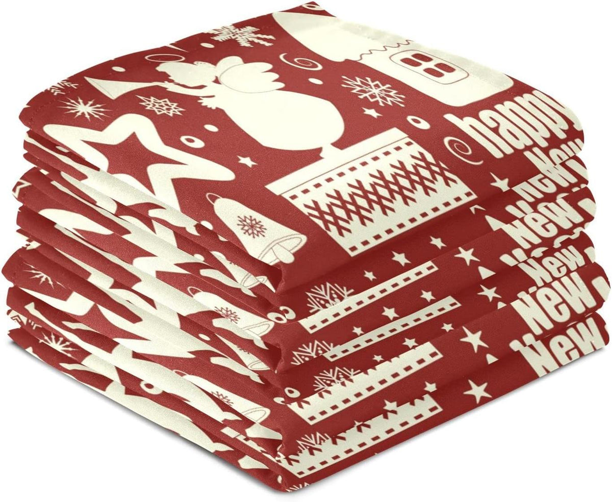 6pcs Kitchen Dish Towel Set, 18"x28" E105272