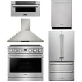 36 Gas Range, Range Hood, Refrigerator, Dishwasher and Microwave C238