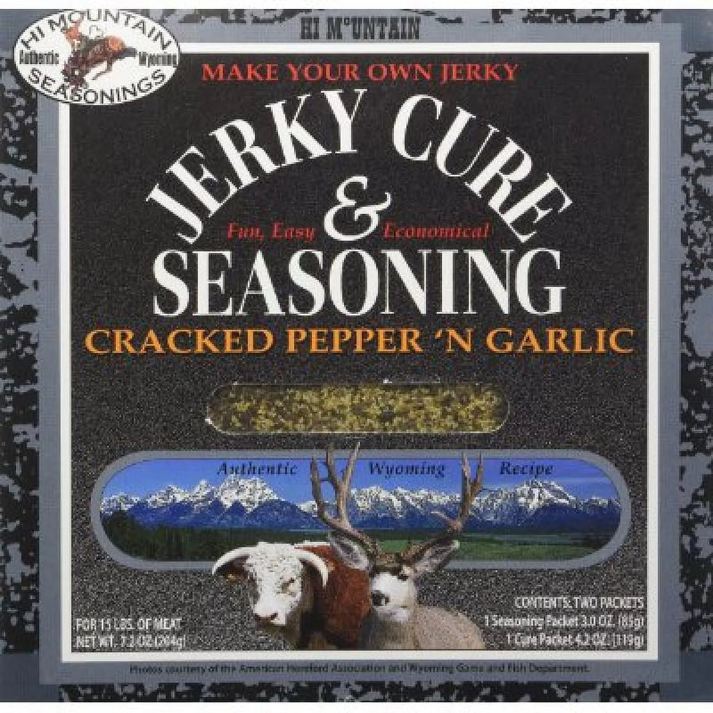 Cracked Pepper 'n Garlic Jerky Blend, 7.2-Ounce Boxes J769