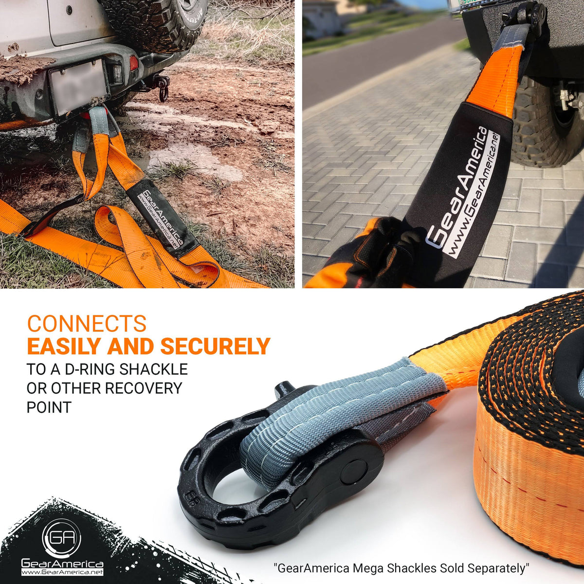 Recovery Tow Straps 2 Pack 4x22 x 30 G72973